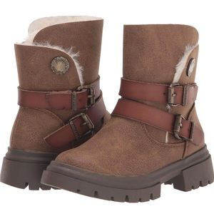 Like New Blowfish Girls Boots brown color size 12